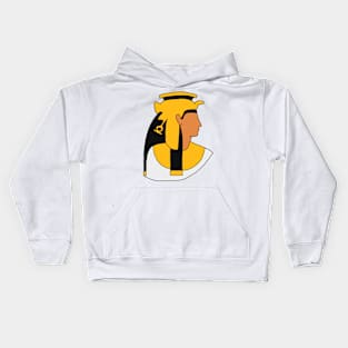 Cleopatra Illustration Kids Hoodie